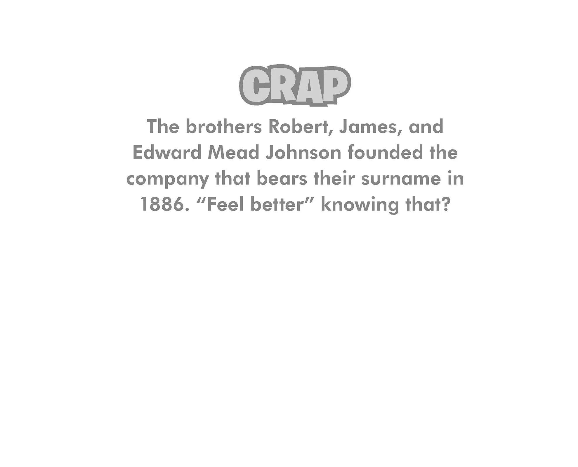 2025 Fact or Crap Box Page-A-Day Calendar