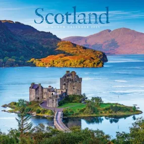 2025 Scotland Wall Calendar
