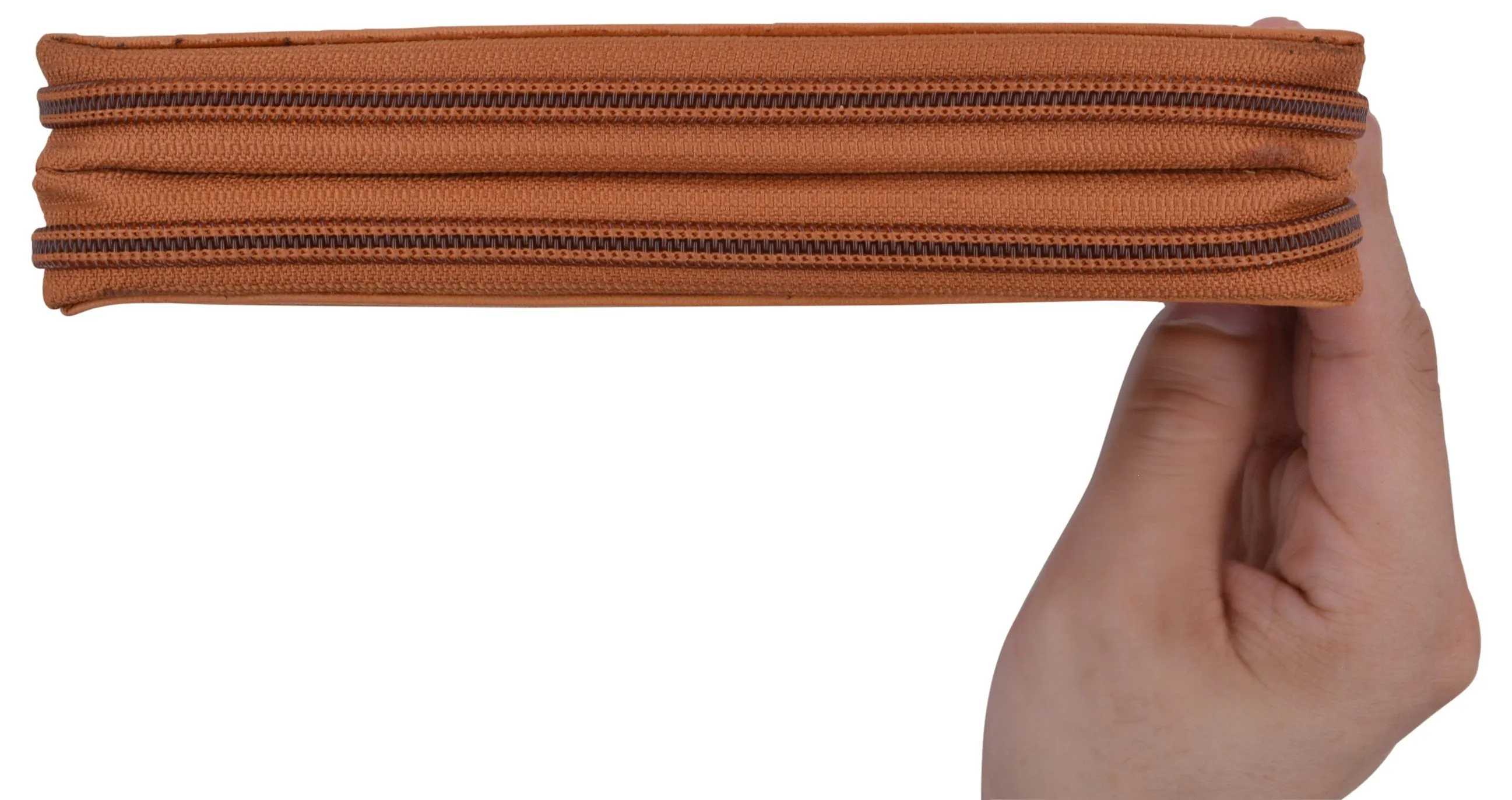 4575GT Womens Wallet Genuine Leather Double Zip Around Phone Clutch Large Travel Purse Ladies Wallet