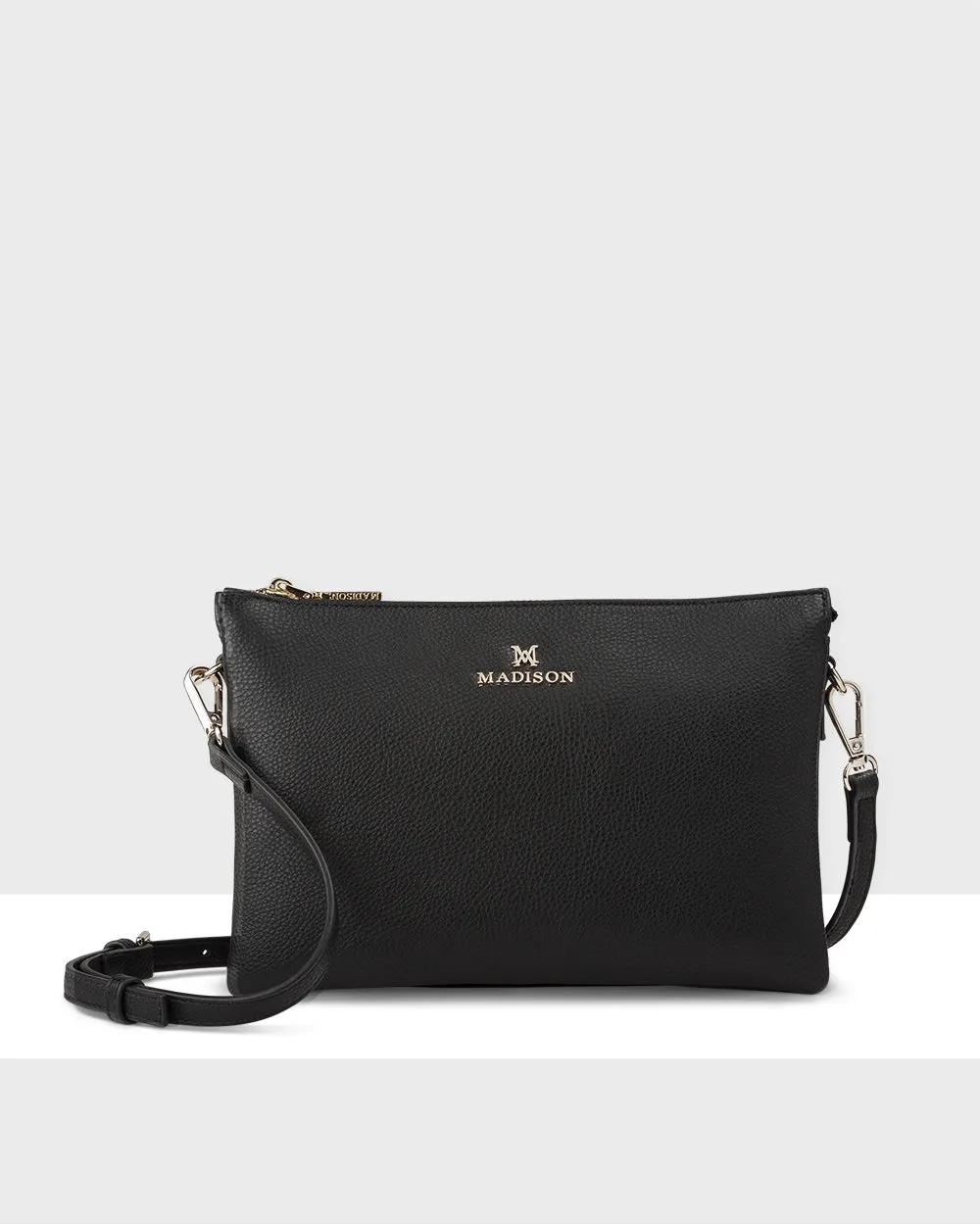 Avery 3 Compartment Crossbody Bag   Monogram Bag Strap   Chain Strap