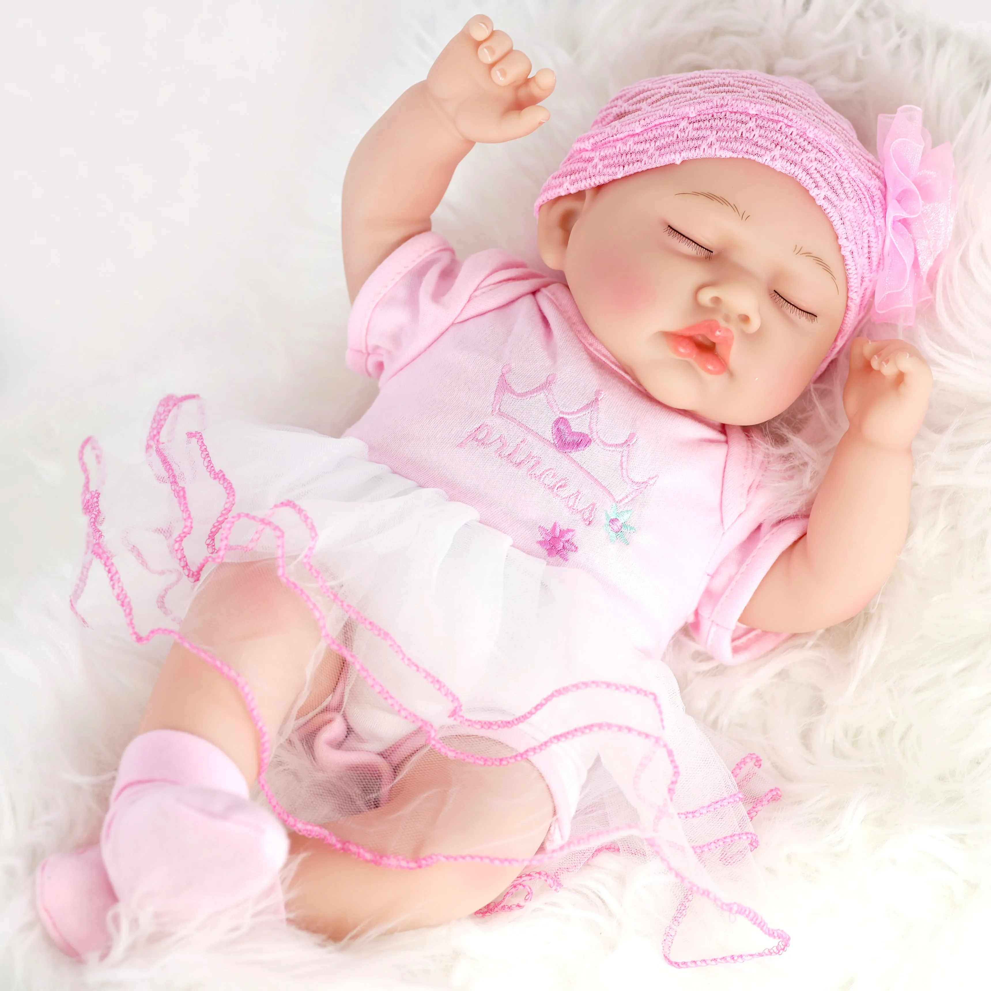 BiBi Doll Reborn Girl "Cherry" (43 cm / 17")