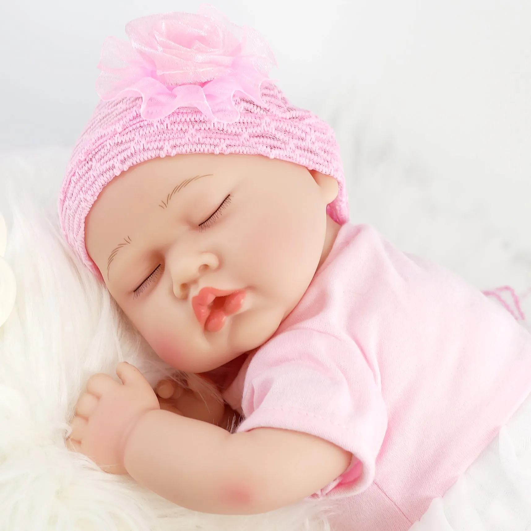 BiBi Doll Reborn Girl "Cherry" (43 cm / 17")