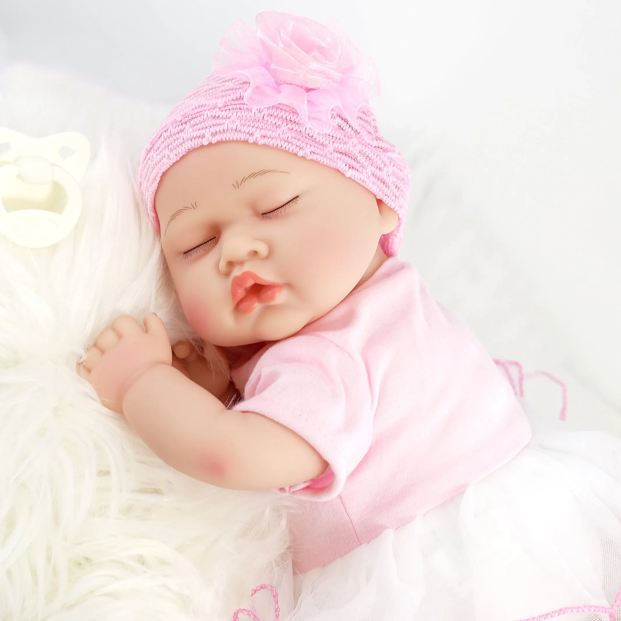 BiBi Doll Reborn Girl "Cherry" (43 cm / 17")