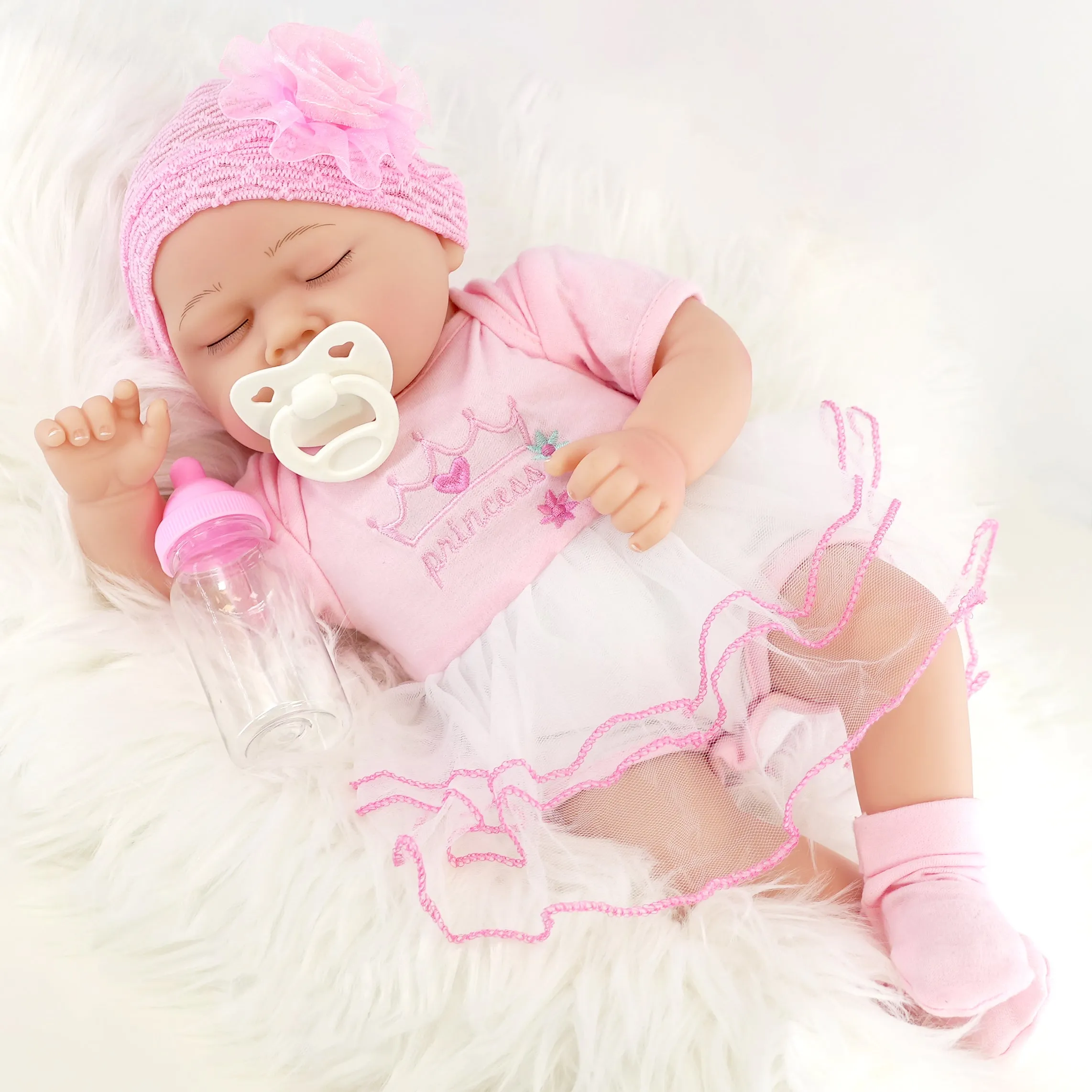 BiBi Doll Reborn Girl "Cherry" (43 cm / 17")
