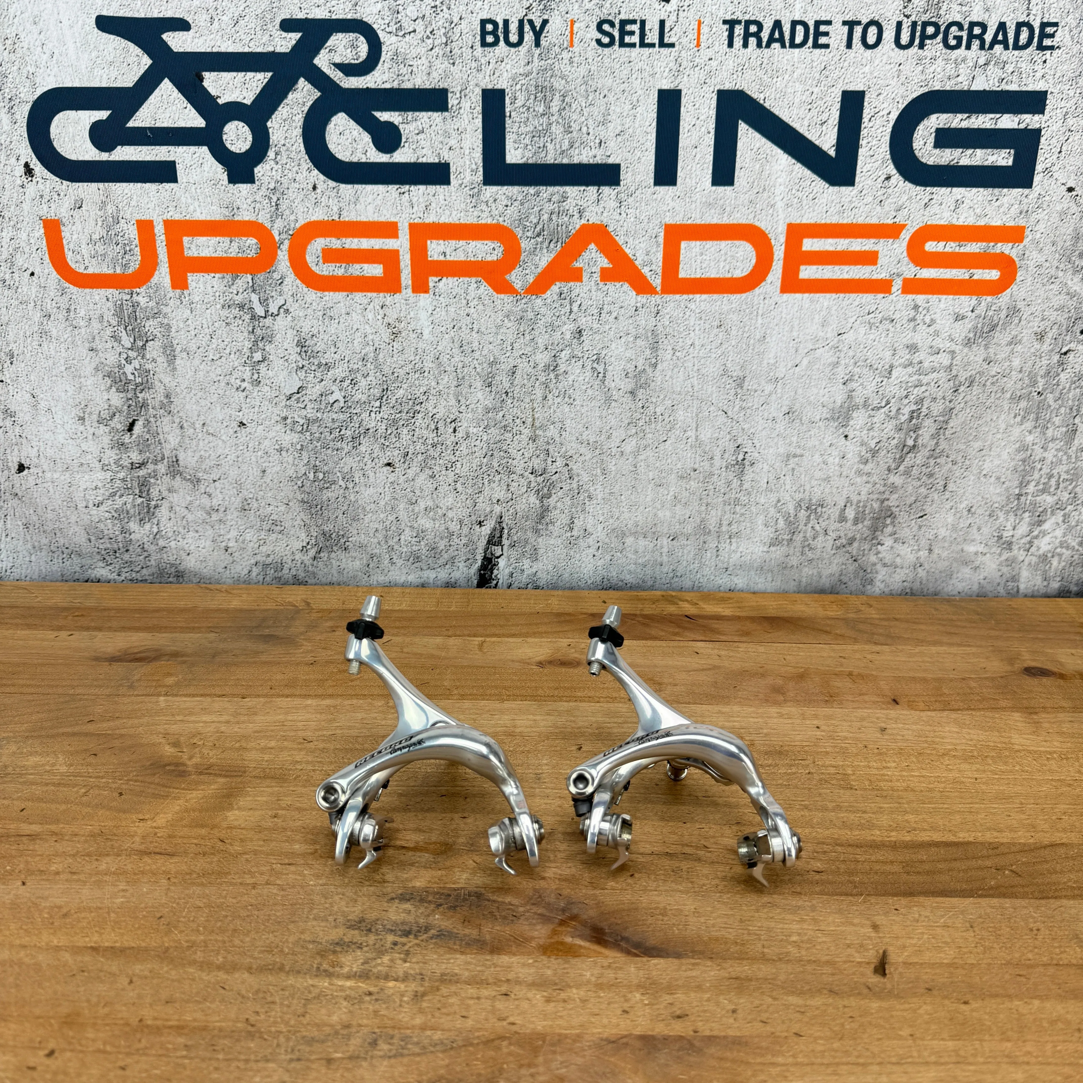 Campagnolo Record Silver Center-Mount Brakeset Rim Brake Calipers 332g