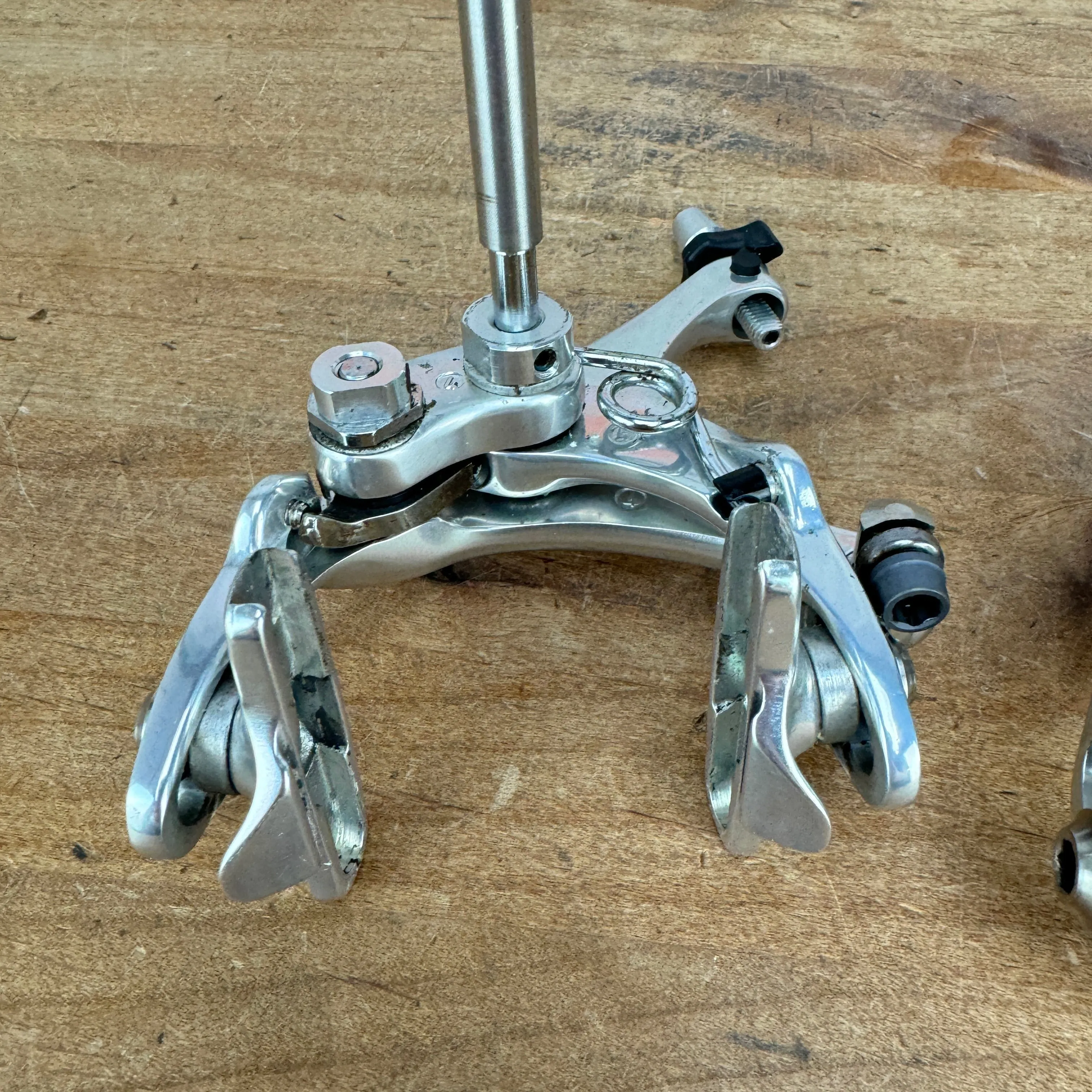 Campagnolo Record Silver Center-Mount Brakeset Rim Brake Calipers 332g