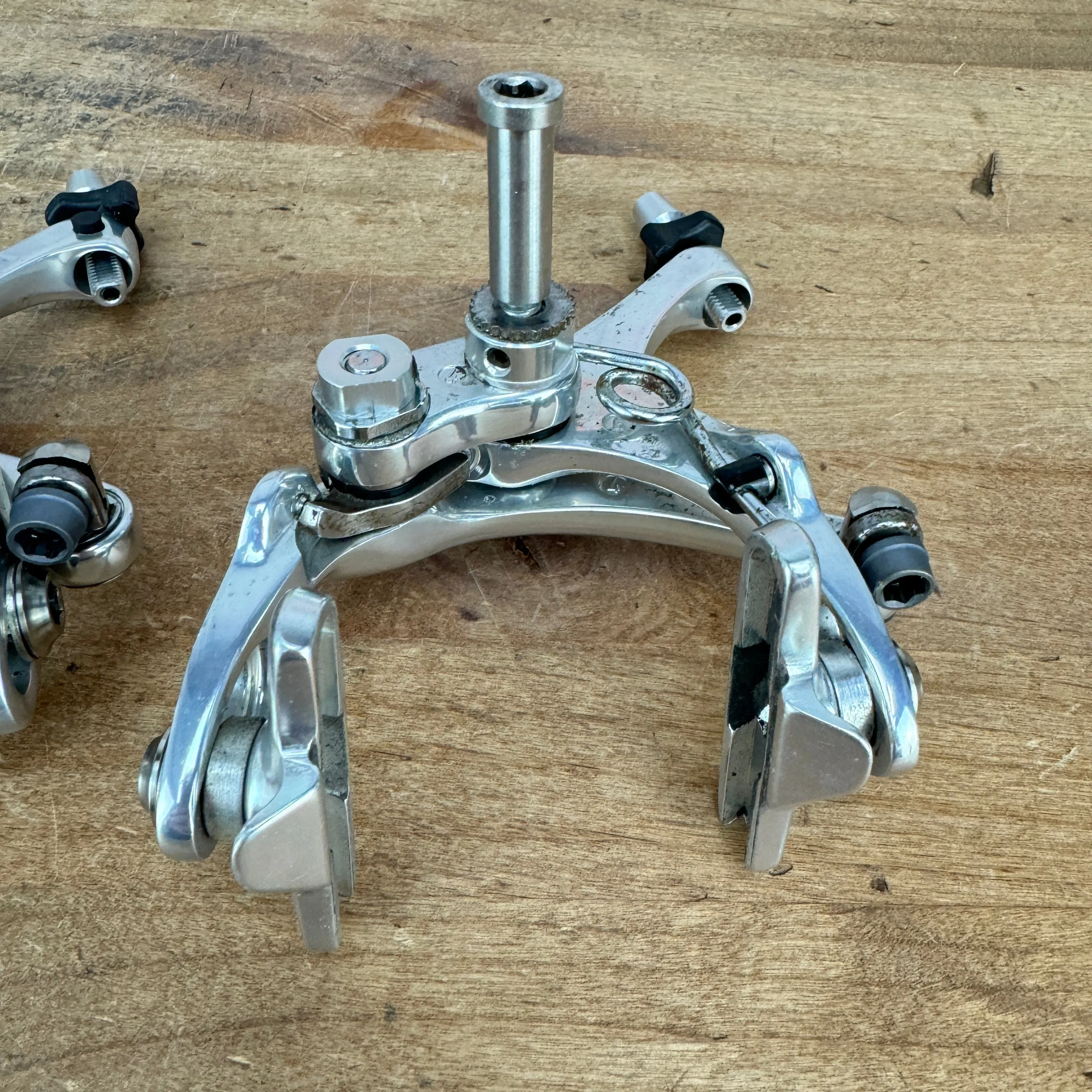 Campagnolo Record Silver Center-Mount Brakeset Rim Brake Calipers 332g