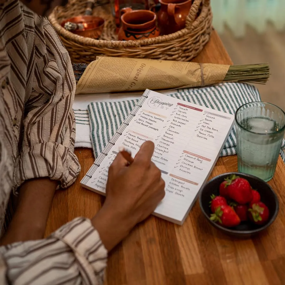 Classic Block Paper Pad - Grocery Shopping List
