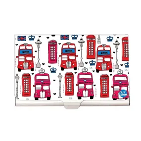 Designer Visiting Card Holder Nutcase - Iconic London