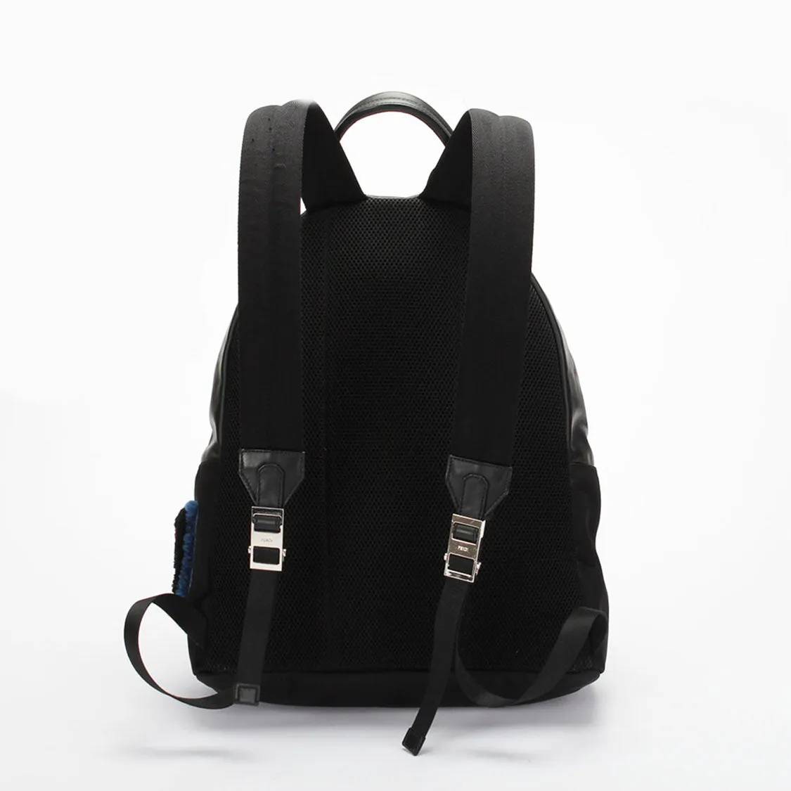 Fendi Shearling Emoticon Nylon Backpack - '10s