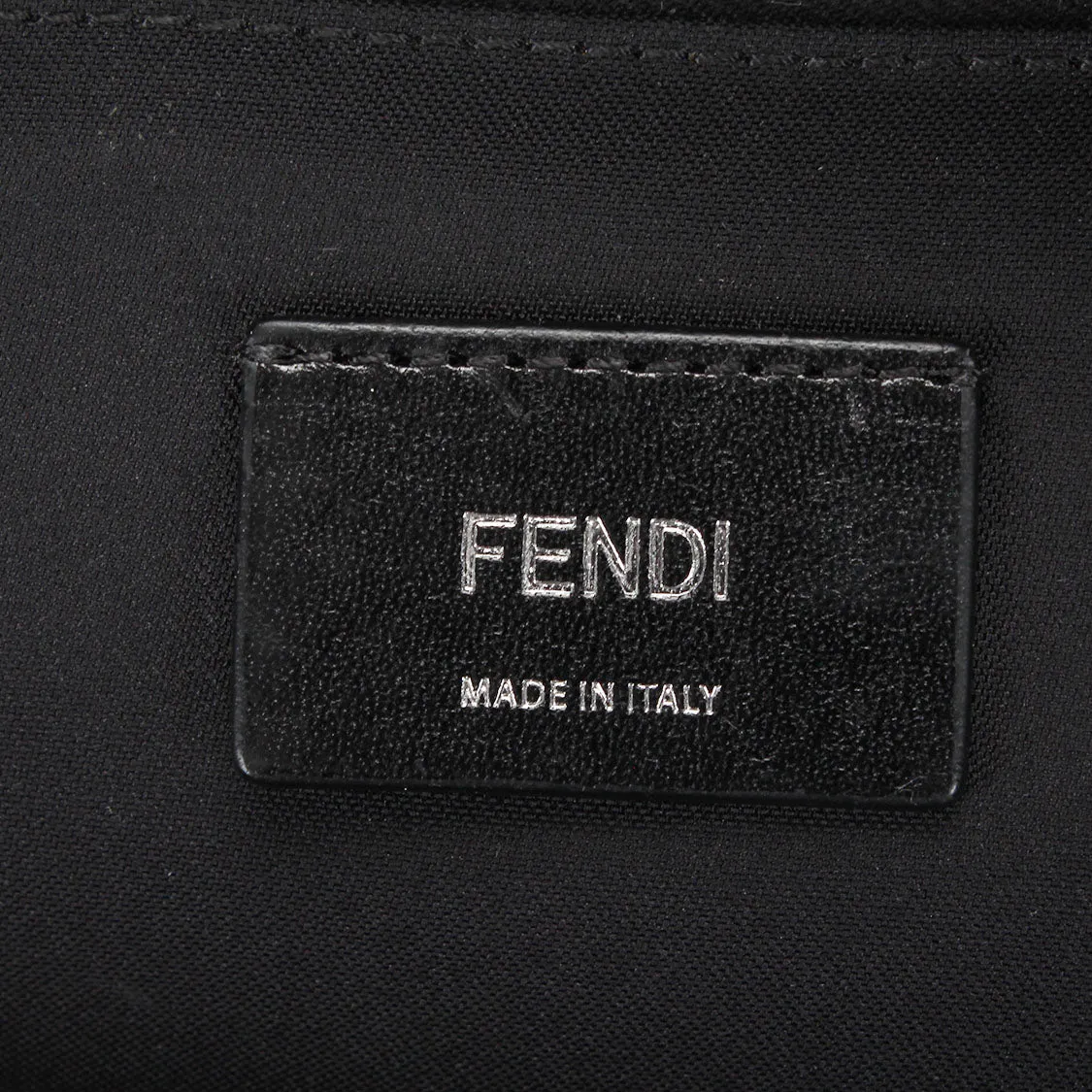 Fendi Shearling Emoticon Nylon Backpack - '10s