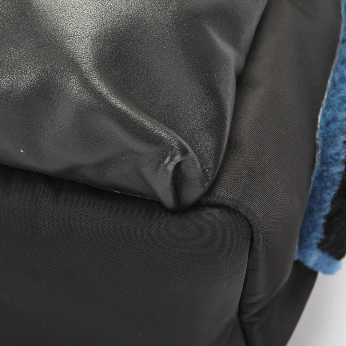 Fendi Shearling Emoticon Nylon Backpack - '10s
