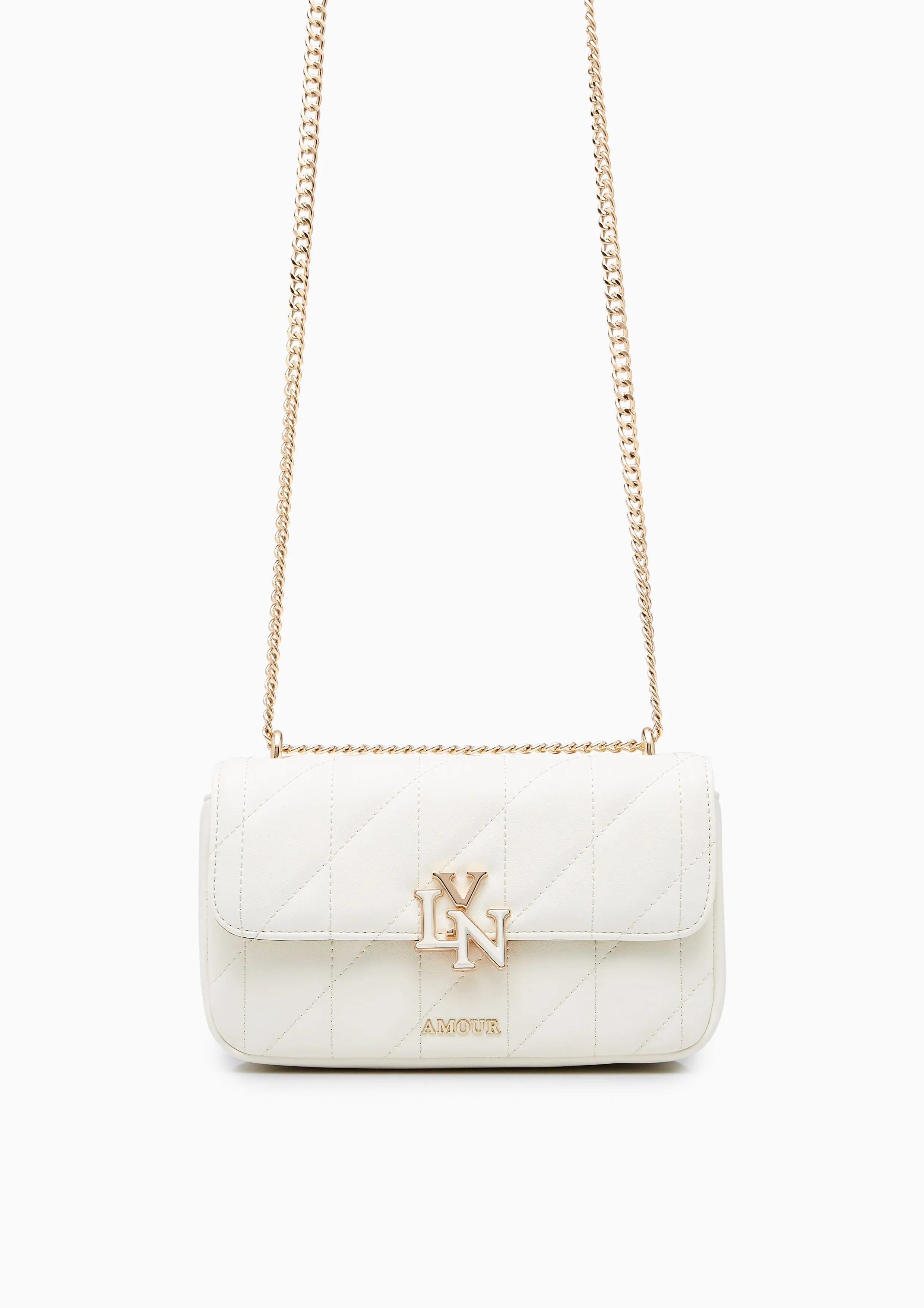 Gaston S Crossbody Bag - Ivory