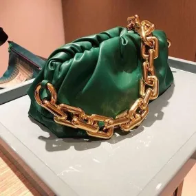 GOLD CHAIN BAG