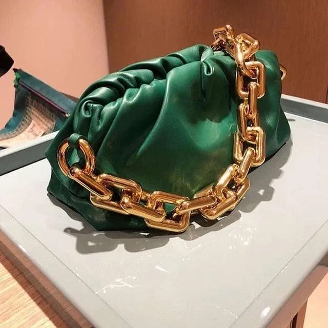 GOLD CHAIN BAG