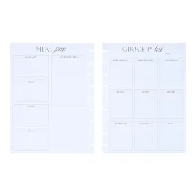 Grocery   Meal Prep List - Classic Filler Paper - 40 Sheets