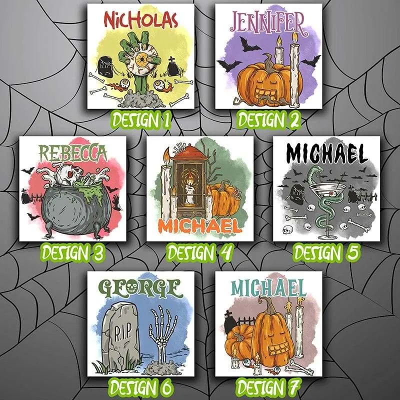 Halloween Tote Bag for Kids, Personalized Trick or Treat Tote Bag