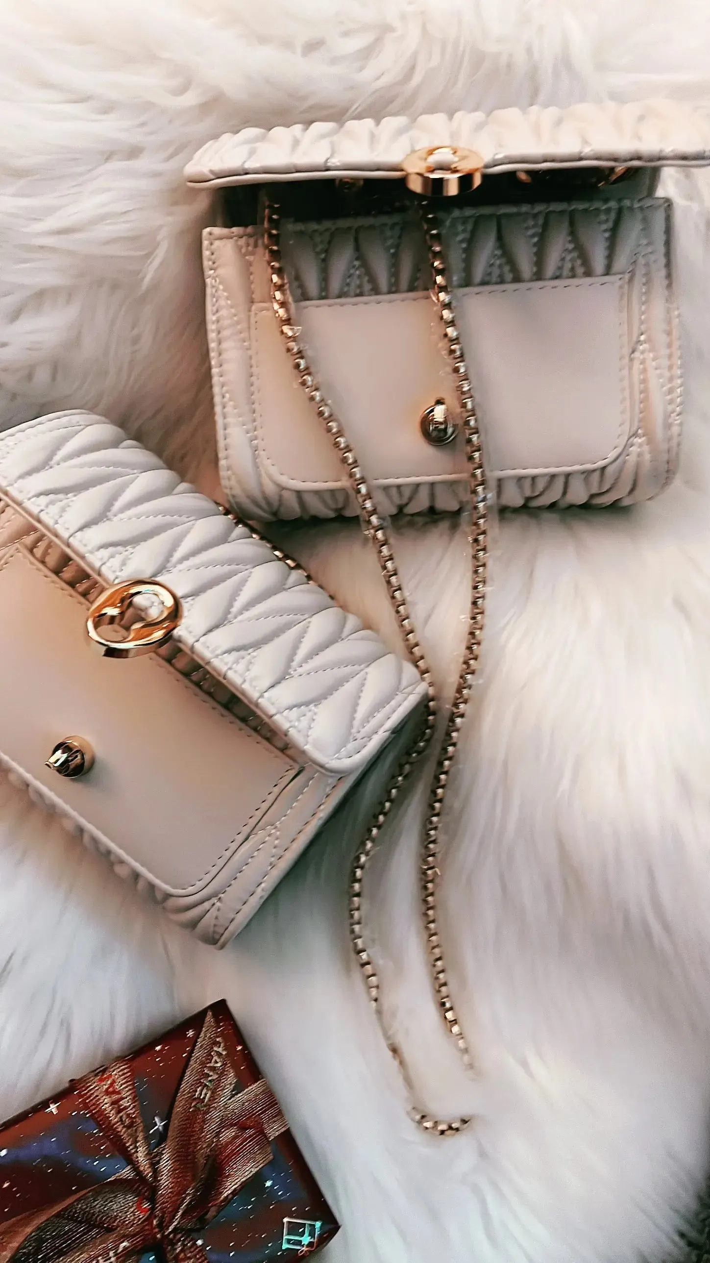 High quality Women's Bags PU Leather Messenger ladies Bag Fashion Trend  Metal chain single shoulder bag Handbag Satchel