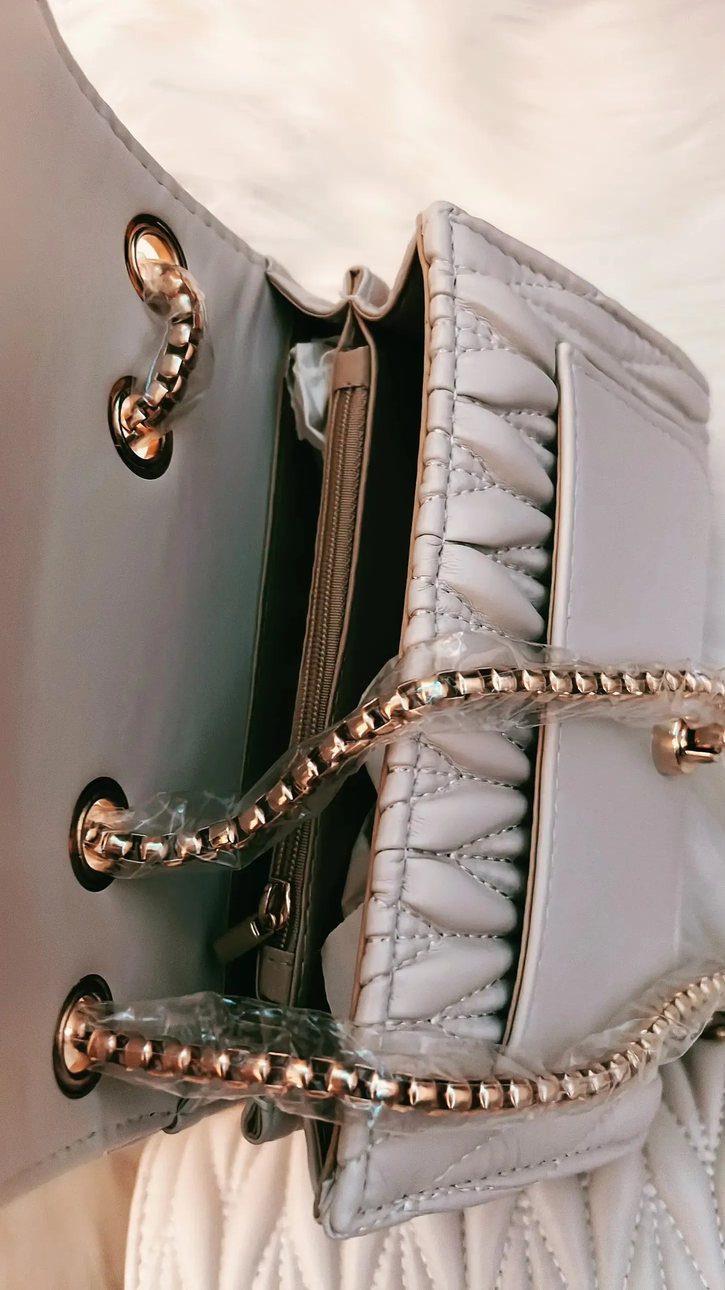 High quality Women's Bags PU Leather Messenger ladies Bag Fashion Trend  Metal chain single shoulder bag Handbag Satchel