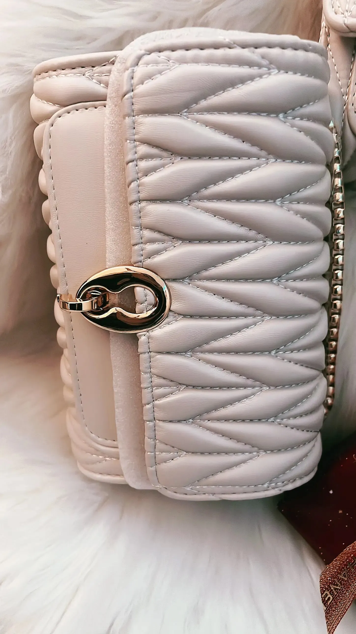 High quality Women's Bags PU Leather Messenger ladies Bag Fashion Trend  Metal chain single shoulder bag Handbag Satchel