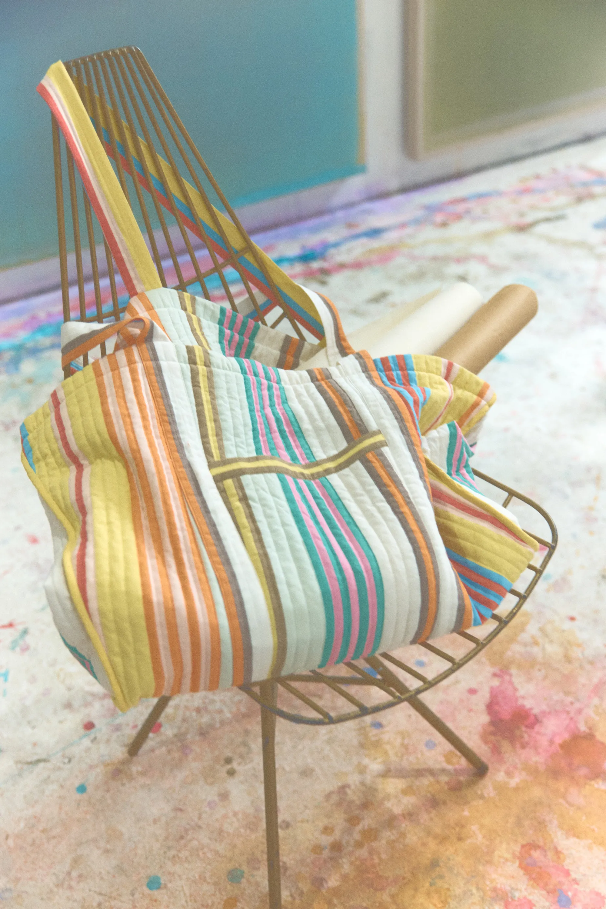 Hydra Heraklion Stripe Tote