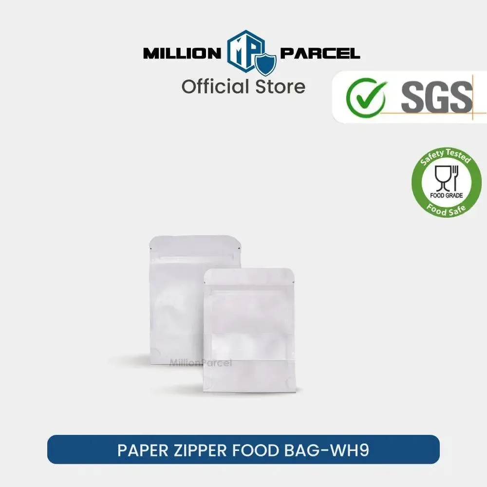 Kraft Zipper Food Bag