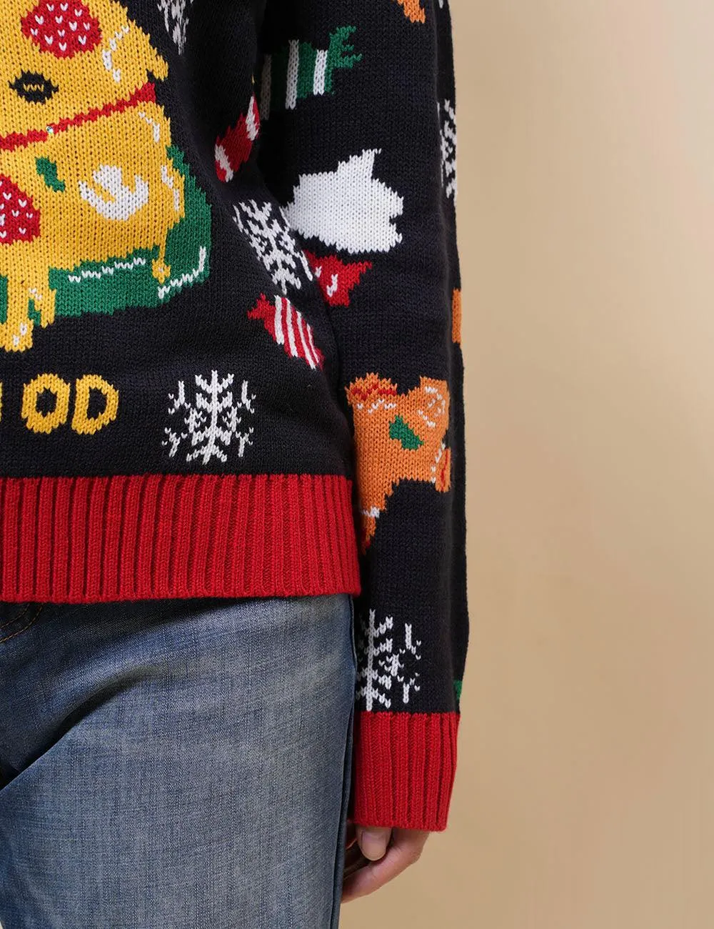 Ladies Celebrate Christmas Pullover Chirstmas Tree Sweater SKT4926
