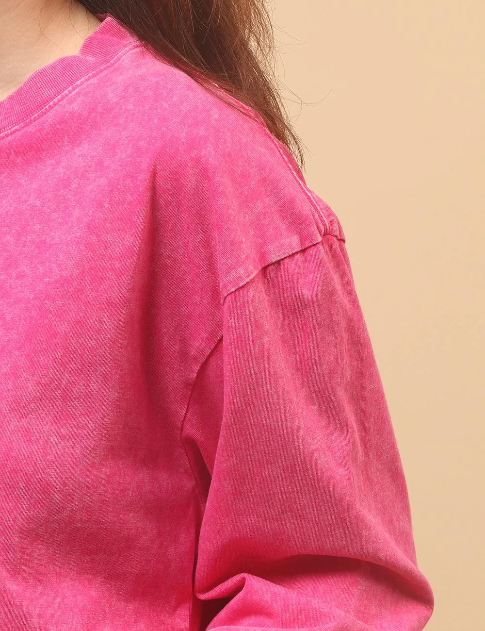 Ladies Cozy Crew Neck Sweatshirt SKT4652