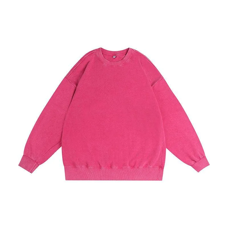Ladies Cozy Crew Neck Sweatshirt SKT4652