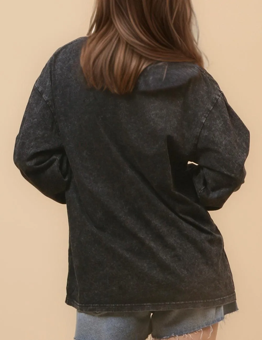 Ladies Cozy Crew Neck Sweatshirt SKT4652