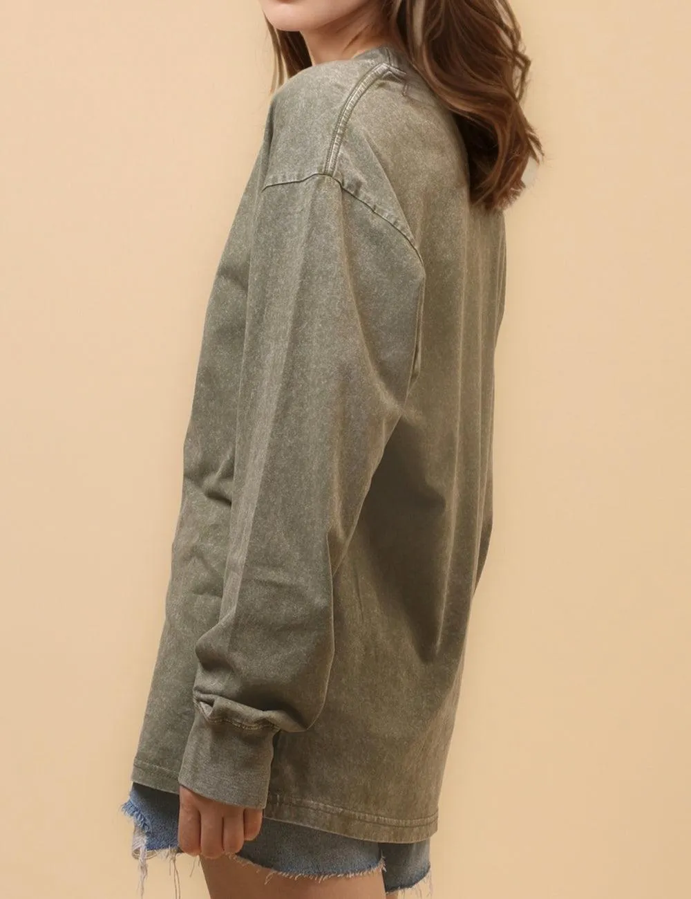 Ladies Cozy Crew Neck Sweatshirt SKT4652