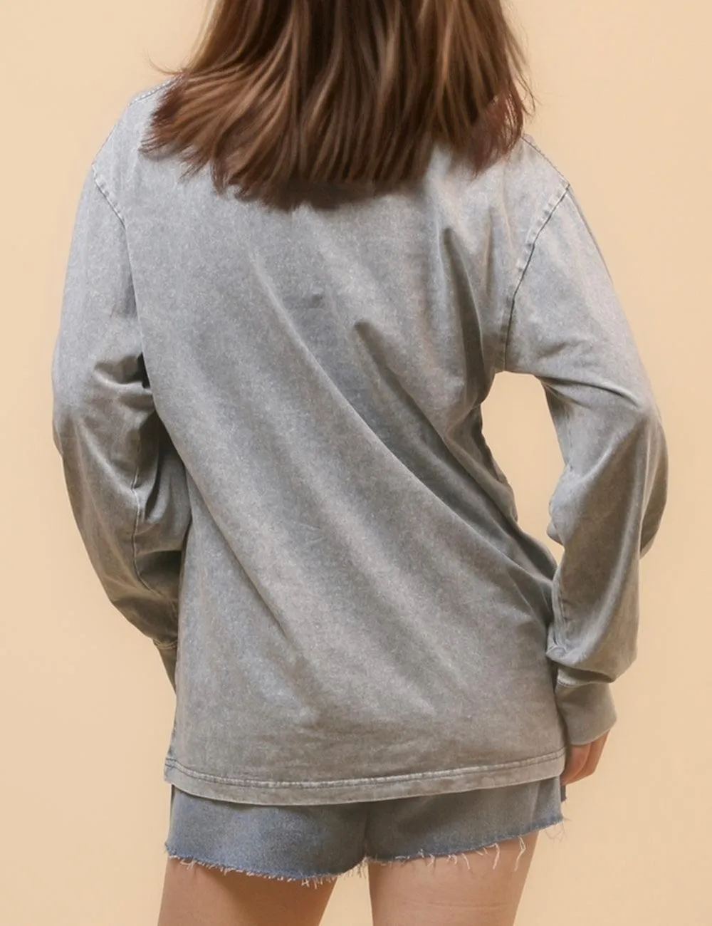 Ladies Cozy Crew Neck Sweatshirt SKT4652