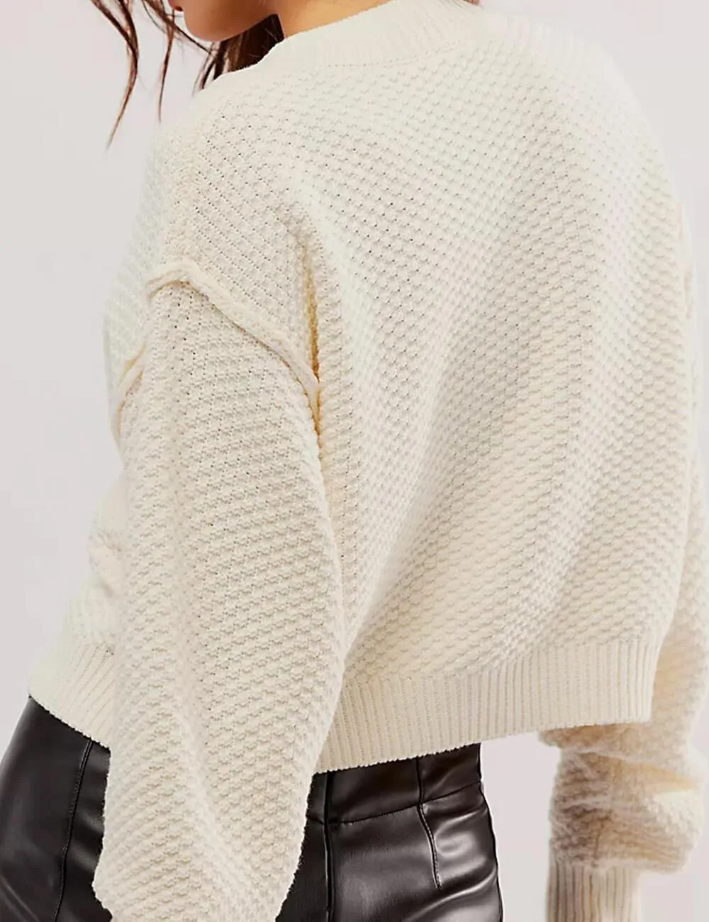 Ladies Solid Color Button Front Cardigan SKT538