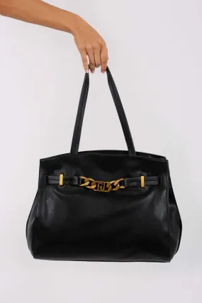 Liu Jo Tote Bag Con Catena Nero Donna
