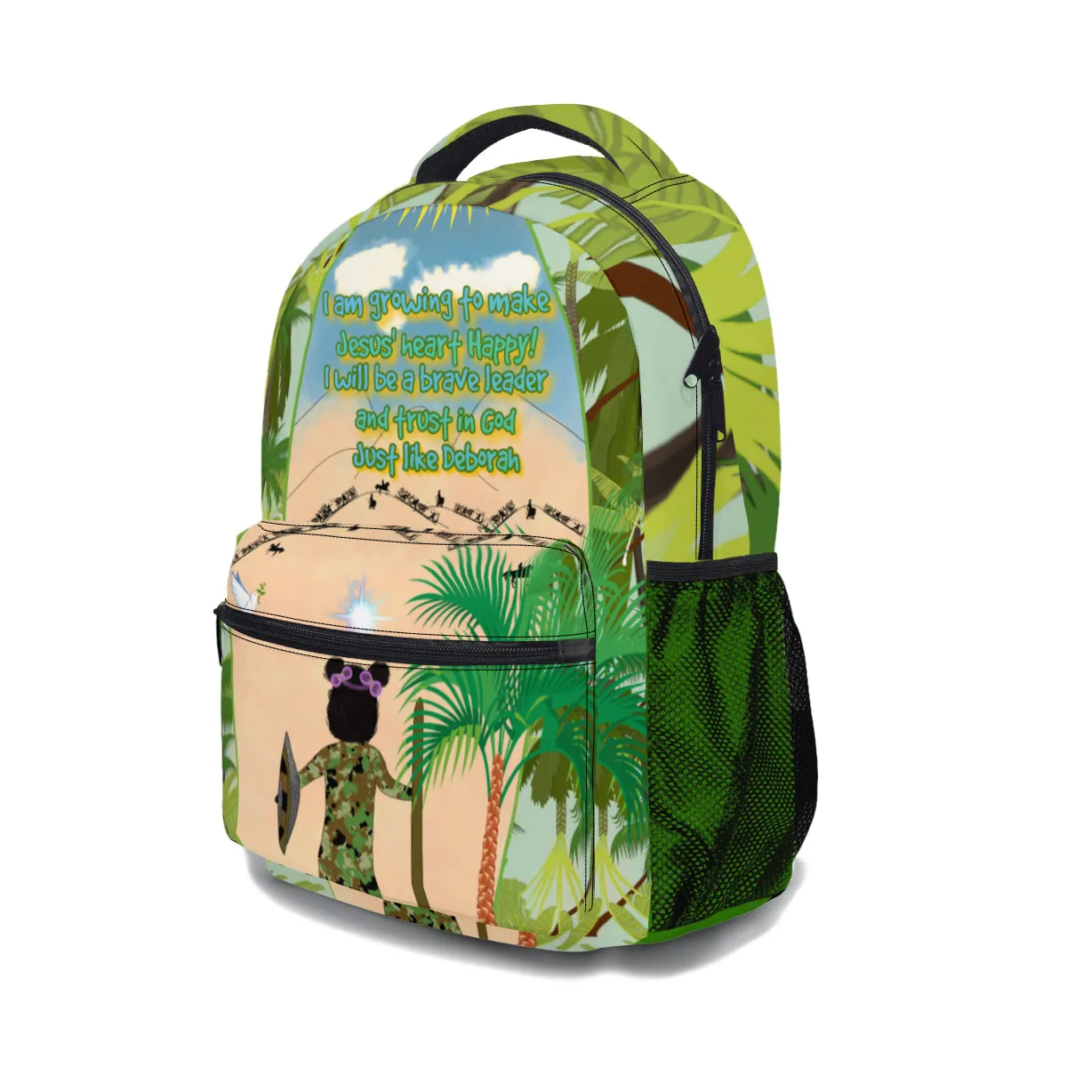 Making Jesus Merry Like Deborah 3-Piece Backpack