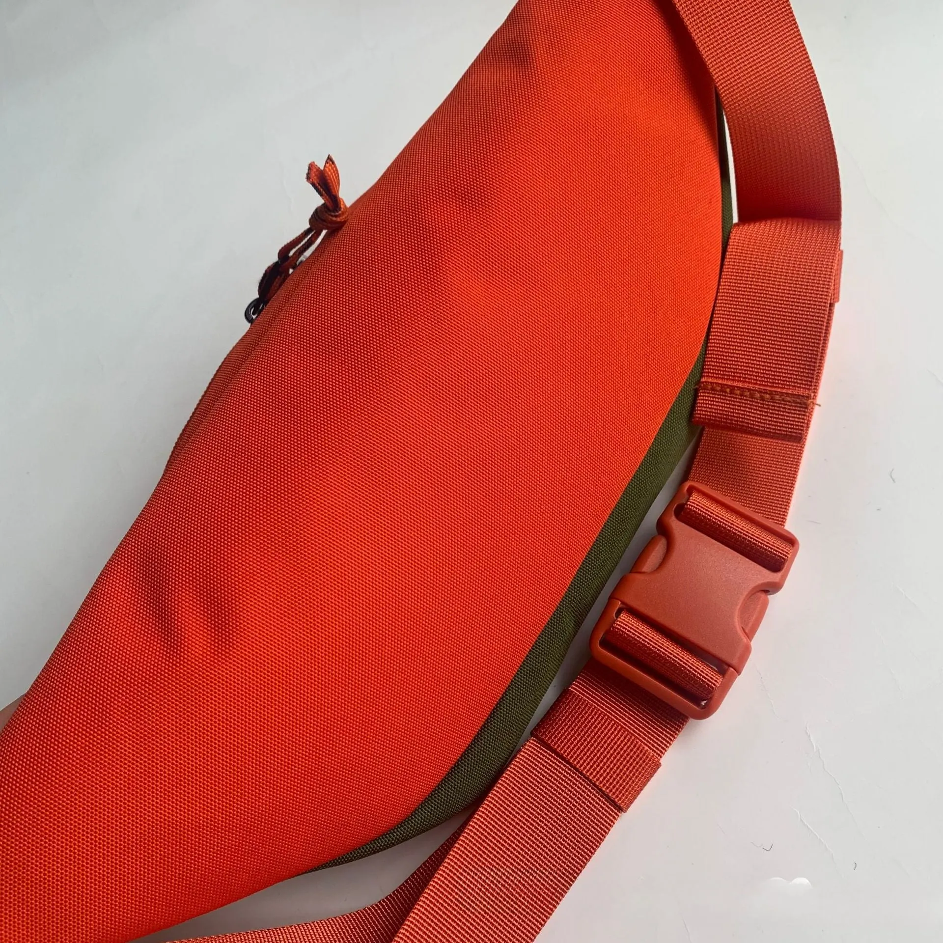 Mens Casual Bags Color Matching Waist Pack Breast Pack