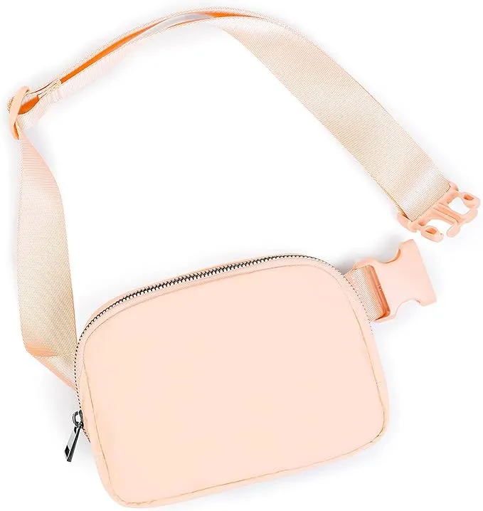 Mini Belt Bag for Women and Men with Adjustable Strap Small Waist Pouch for Workout Travel Running Hiking