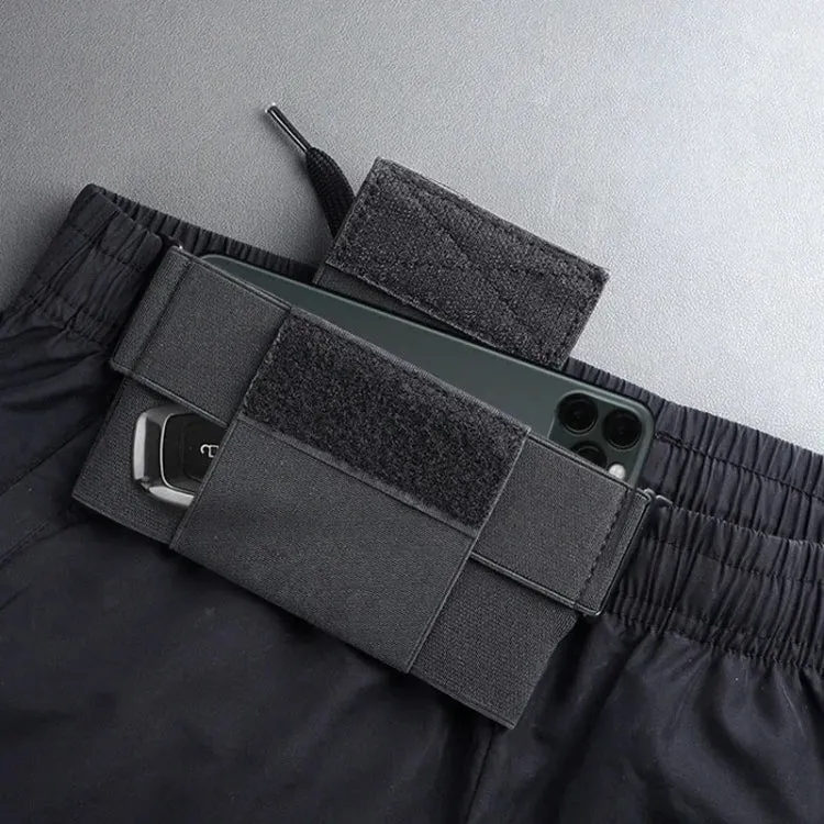 Mini Close-fitting Outdoor Sports Elastic Invisible Mobile Phone Waist Bag, Style: With Cover
