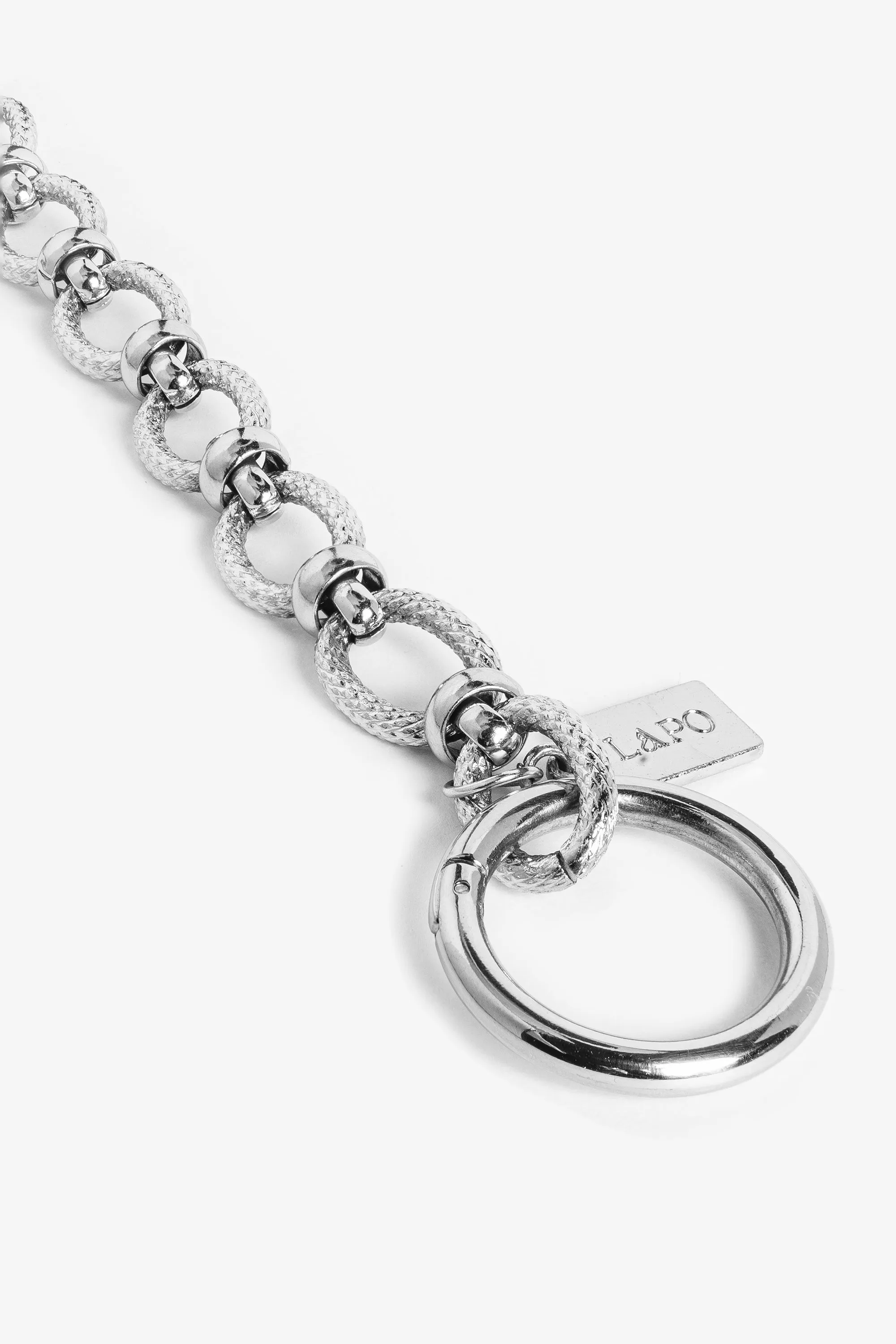 Nebula Silver Bag Chain