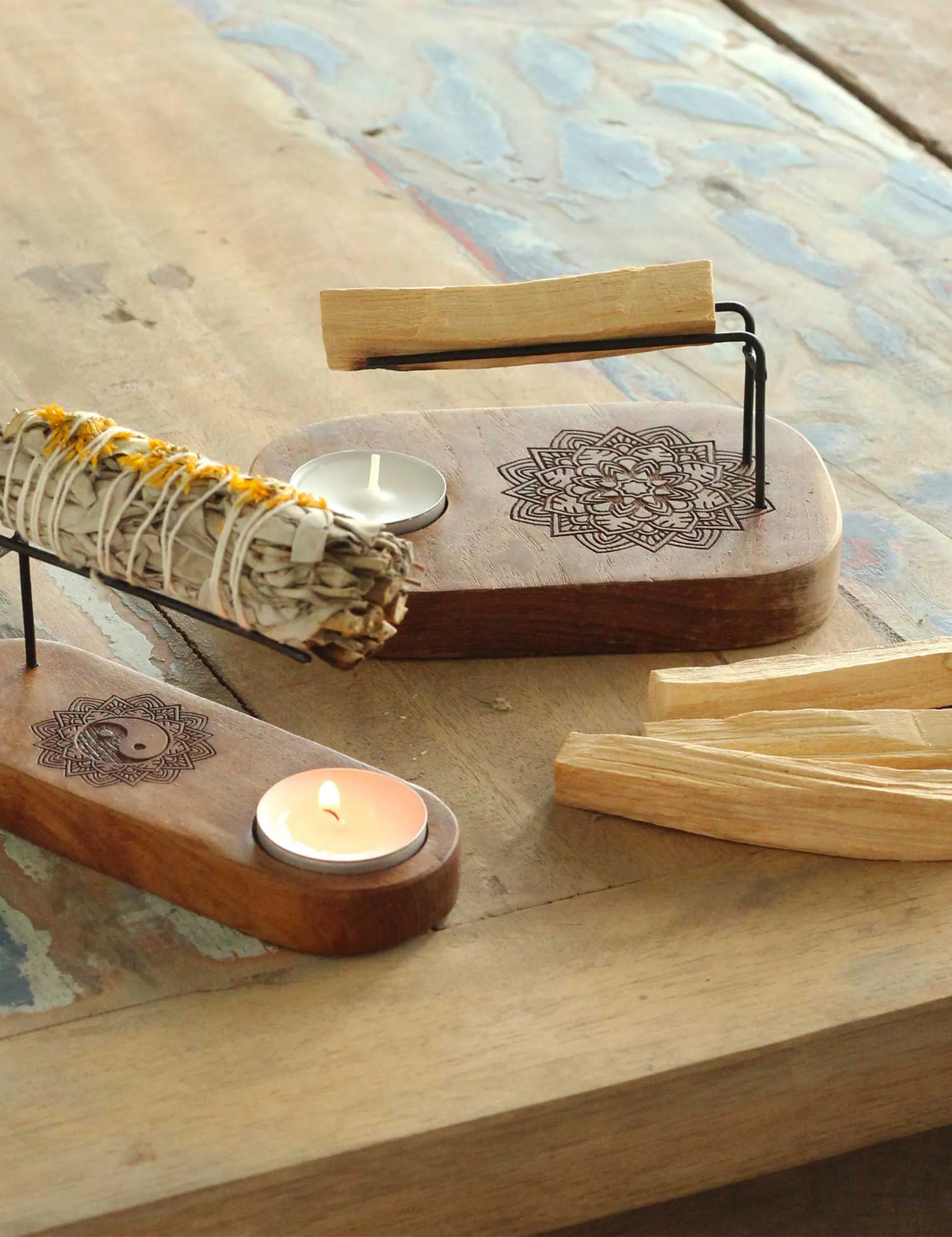 Palo Santo Holder - Hamsa