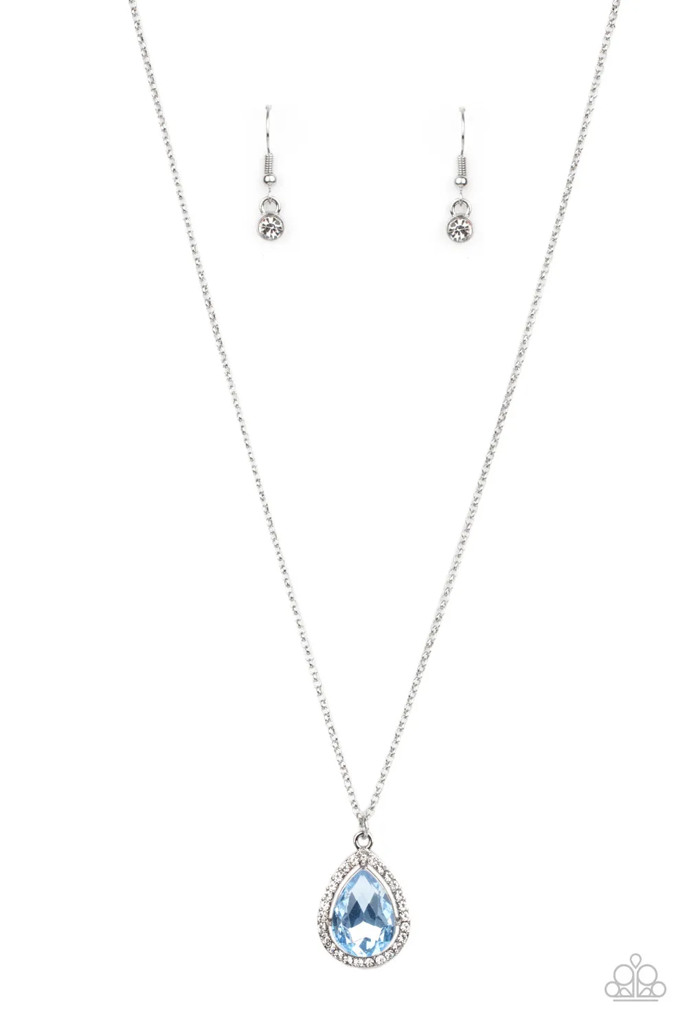 Paparazzi Duchess Decorum Necklace Blue