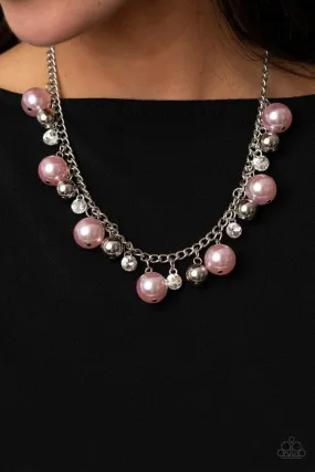 Paparazzi Galactic Gala Necklace Pink