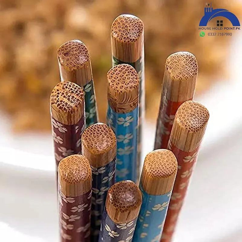 Reusable Classic Wooden Chopsticks (Pair)