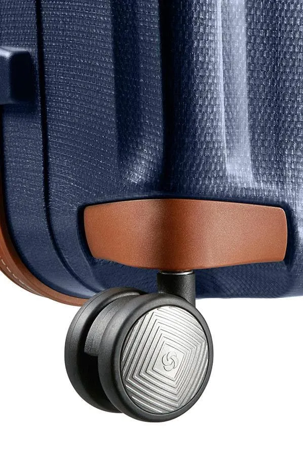 SAMSONITE LITE CUBE DLX 76CM SPINNER MIDNIGHT BLUE