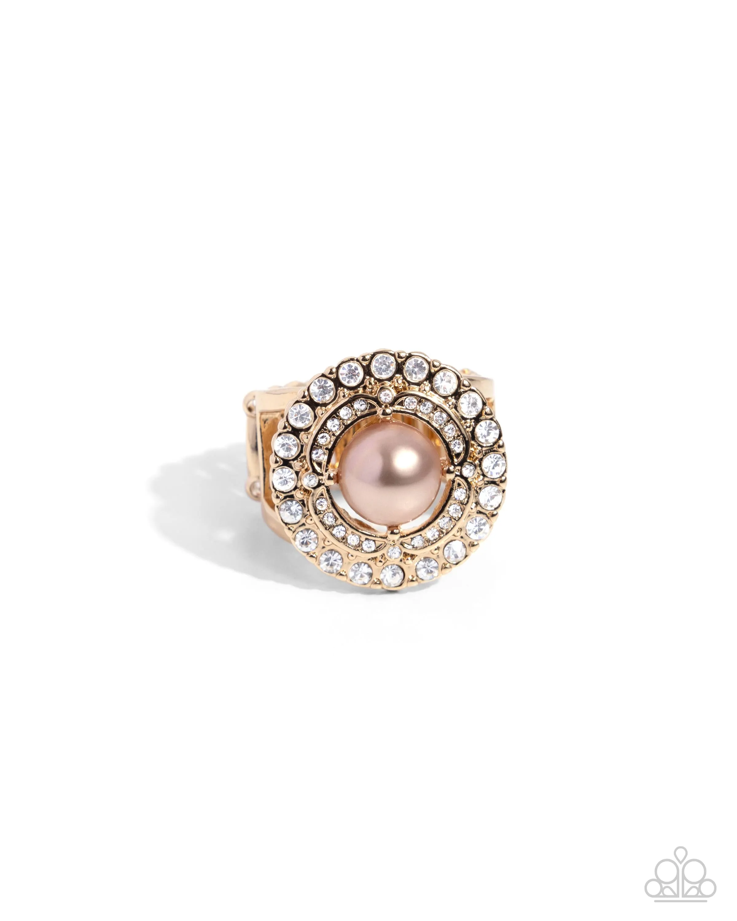 Sneaky Shimmer - Brown Ring