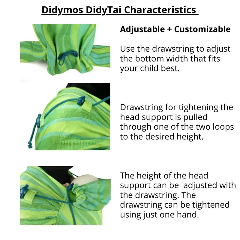 Stripes Eva DidyTai Mei Tai by Didymos