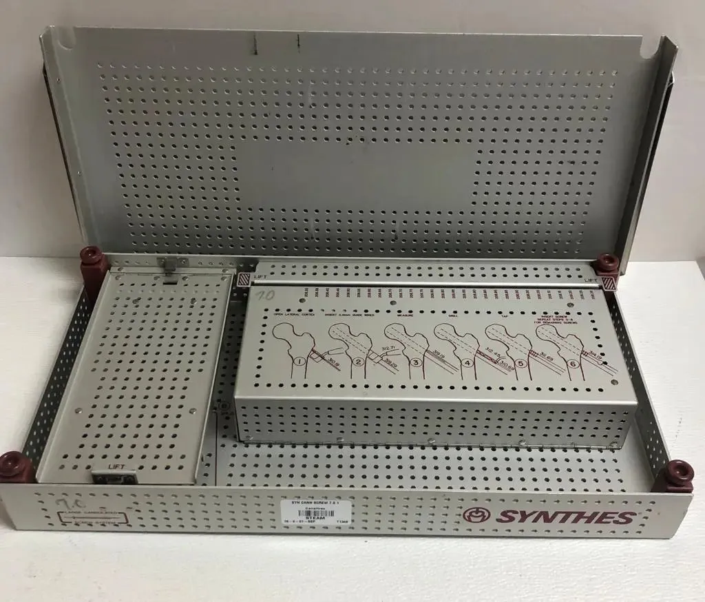 Synthes Large Cannulated Screw System, Case Only | KMCE-341