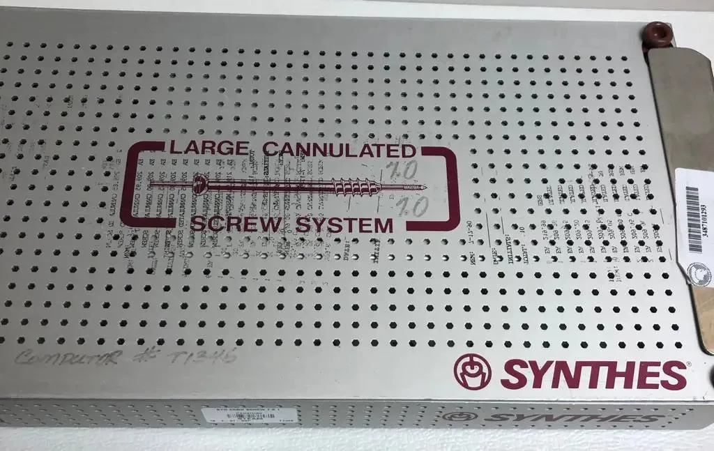 Synthes Large Cannulated Screw System, Case Only | KMCE-341
