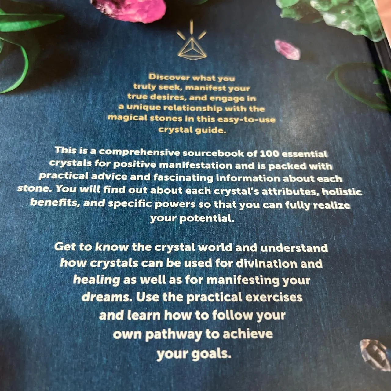 The Crystal Directory   100 Crystals for Positive Manifestation   By Isabella Drayson Book