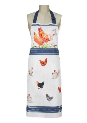 Thomas Cook Apron- Navy/White